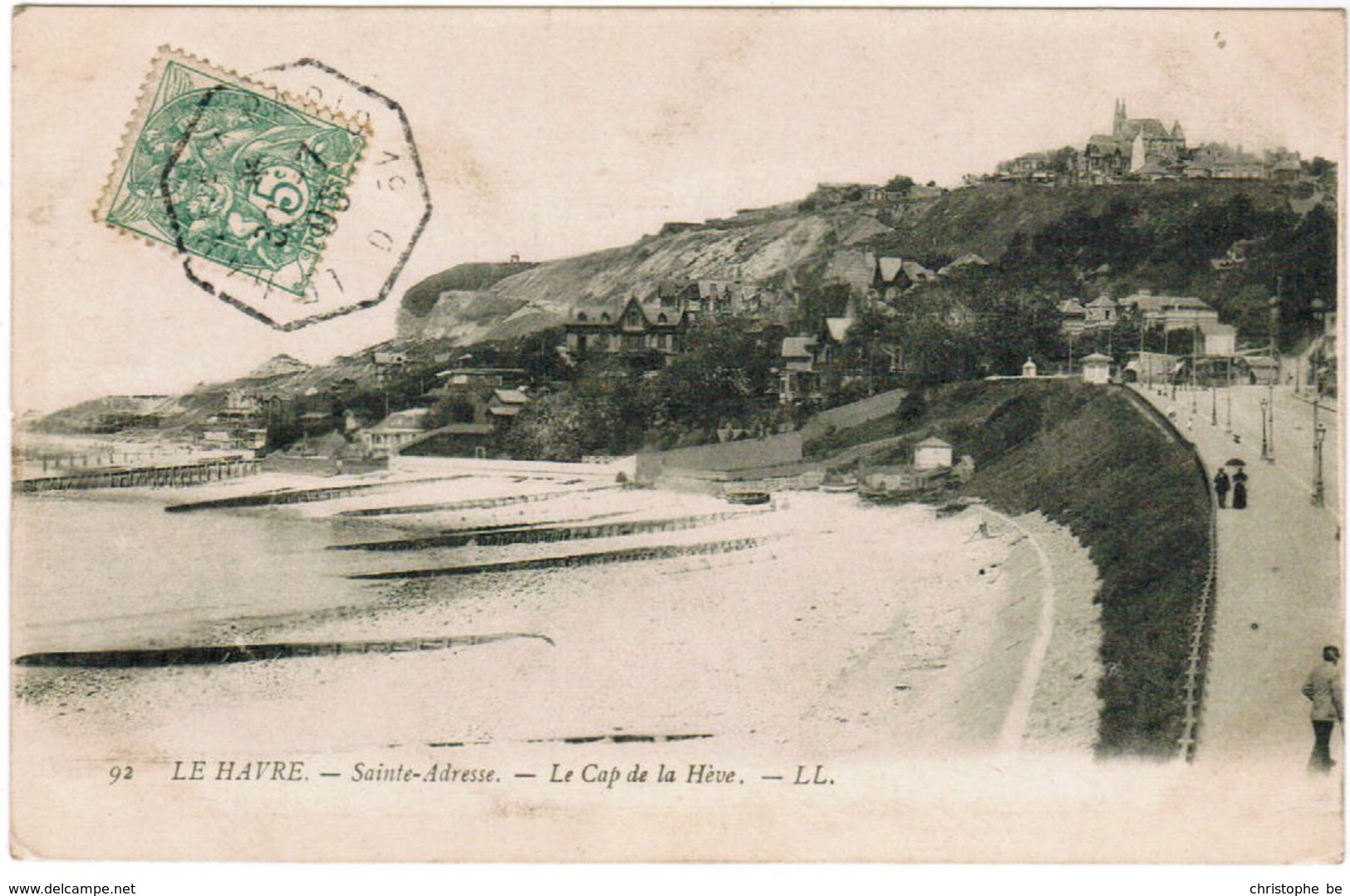 CPA Le Havre, Sainte Adresse, Le Cap De La Hève (pk30606) - Ohne Zuordnung