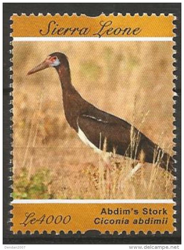 Sierra Leone  - MNH ** - Abdim´s Stork ( Ciconia Abdimi ) - Storks & Long-legged Wading Birds