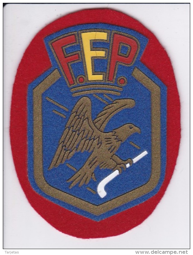 PARCHE DE TELA DE LA F.E.P. FEDERACIÓN ESPAÑOLA DE PATINAJE (HOCKEY) - Patches