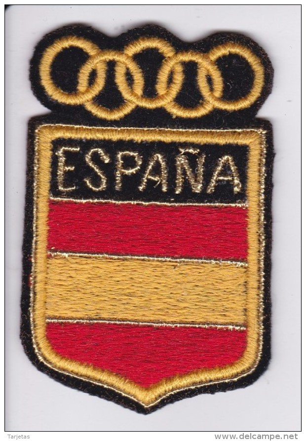 PARCHE DE TELA OLIMPICO DE LA BANDERA DE ESPAÑA - Patches