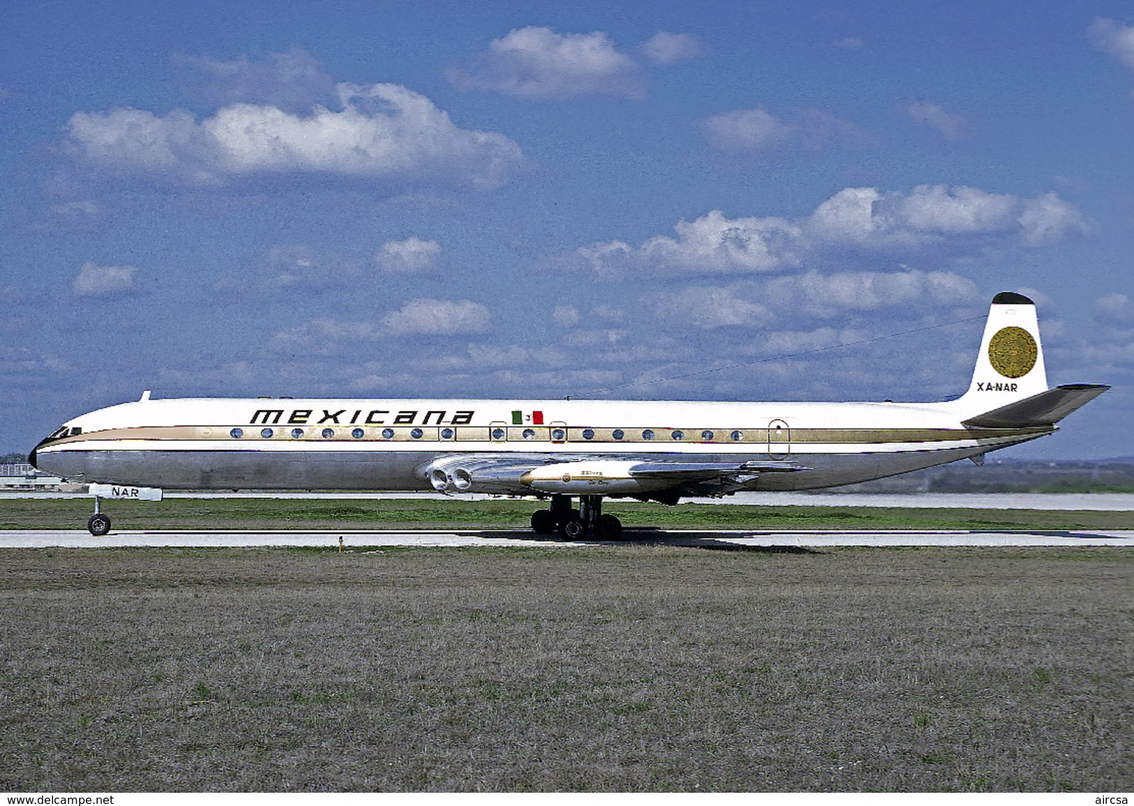 Aviation Postcard-664- MEXICANA COMET 4  XA-NAR - 1946-....: Moderne