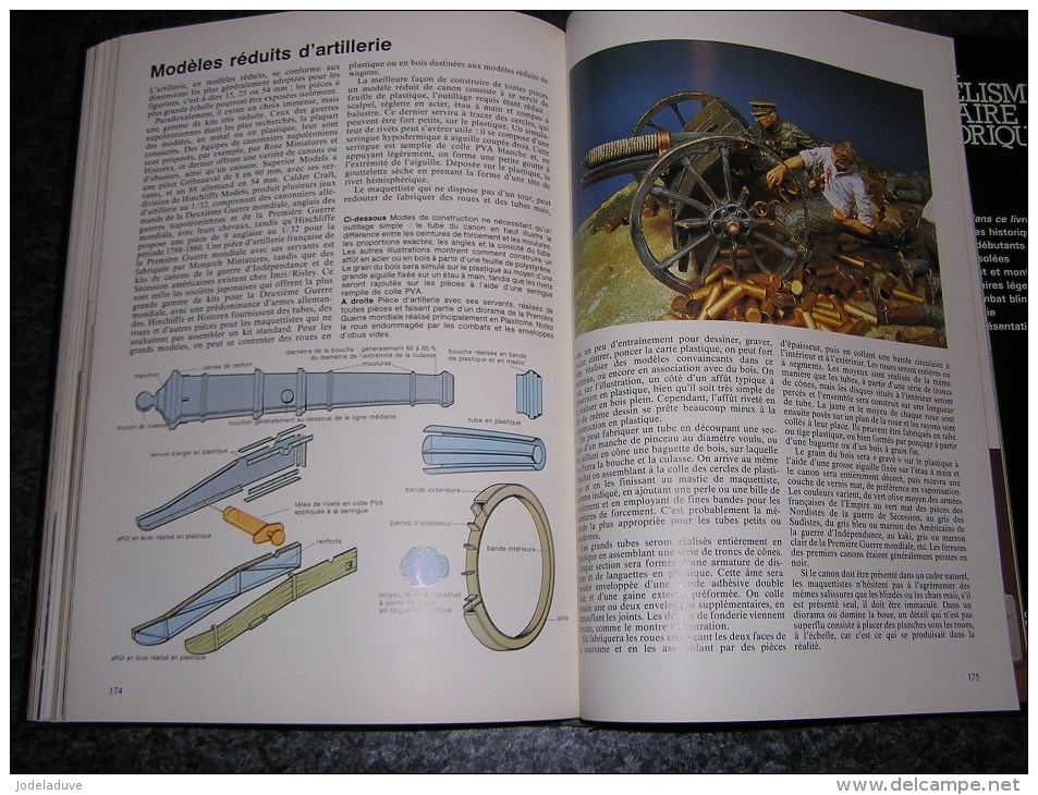 LE MODELISME MILITAIRE ET HISTORIQUE Modèles Réduits Figurines Empire Guerre Artillerie Blindés Char Décor Diorama