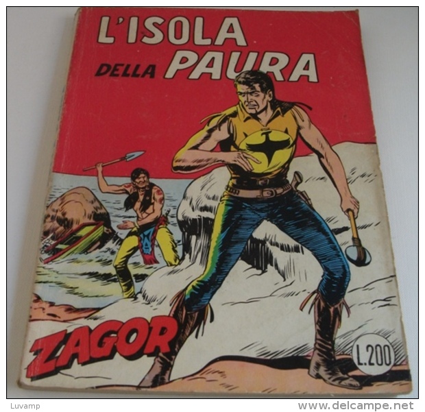 ZAGOR ZENITH  ROSSO  Lire 200  - N. 11 (160912) - Zagor Zenith