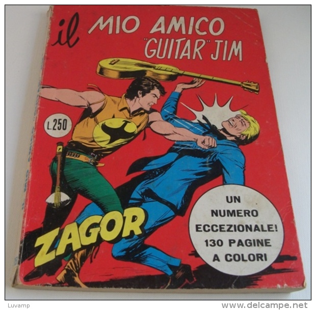 ZAGOR ZENITH  Originale Lire 250  - N. 151 (160912)  -A COLORE - Zagor Zenith