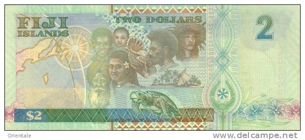 FIJI P. 102a 2 D 2000 UNC - Fidschi