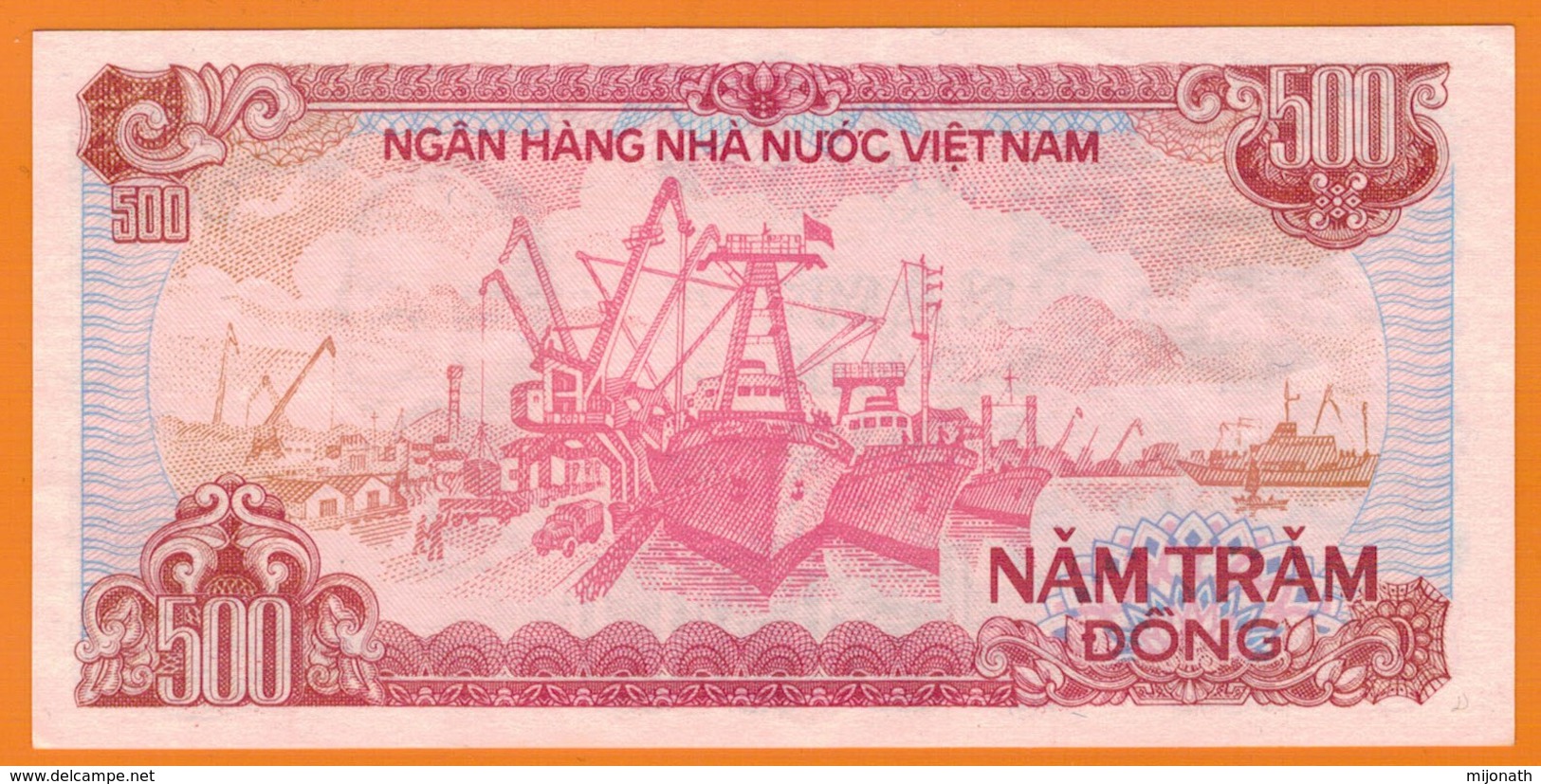 Nu-Viêt-Nam-500 Dong 1988 ** NEUF** - Vietnam