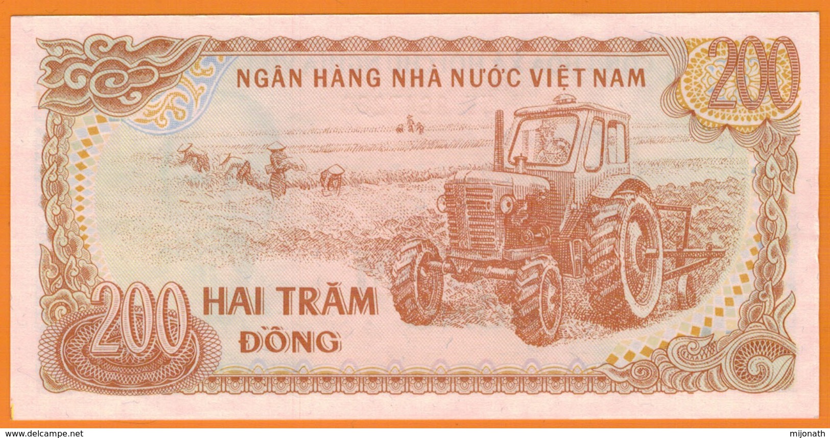 Nu-Viêt-Nam-200 Dong 1987 ** NEUF** - Vietnam