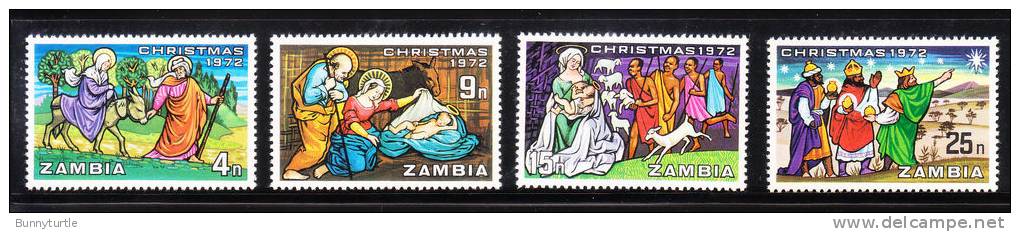 Zambia 1972 Christmas Holy Family Kings Shepherds MNH - Zambia (1965-...)
