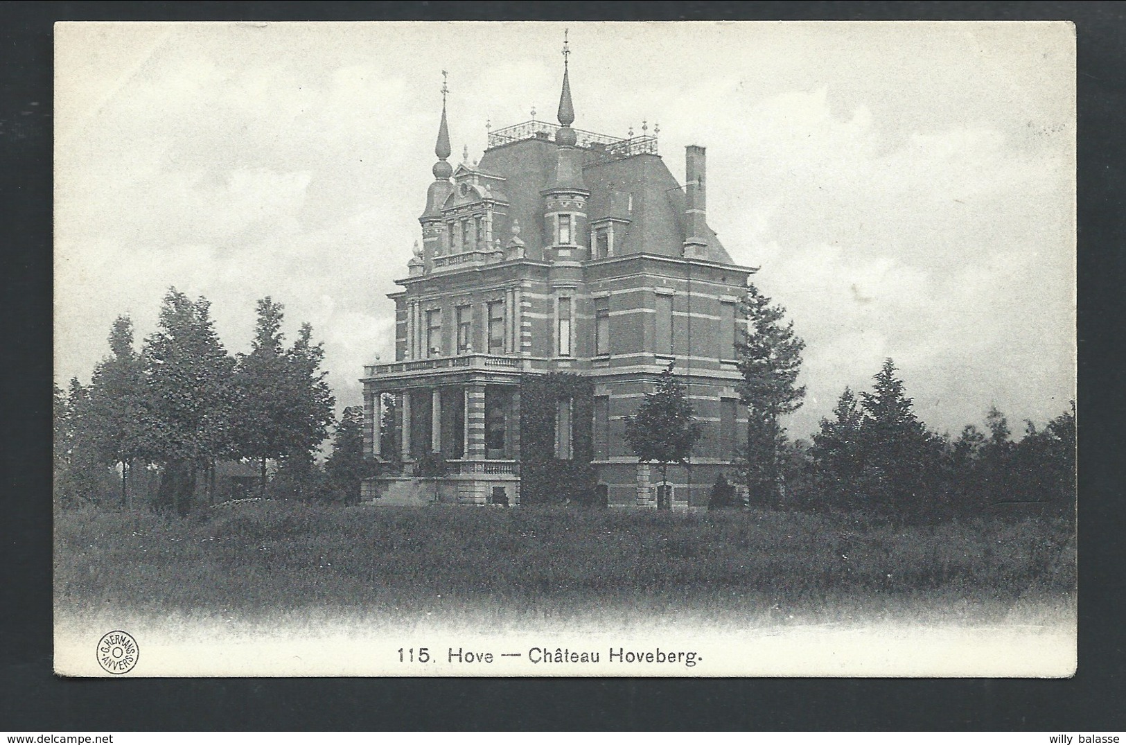 +++ CPA - HOVE - Château Hoveberg - Kasteel - G.Hermans   // - Hove