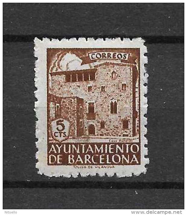 EN CLASIF.   ///   BARCELONA 1943  EDIFIL Nº: 42 **MNH     AYUNTAMIENTO DE BARCELONA - Barcelona