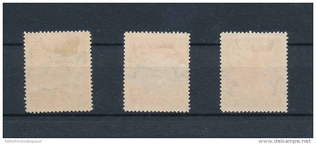 RAROTONGA 1920 : 3 Stamps 1/2D, 1D, 2&1/2D * MLH (n° Yvert 14, 15, 27) - Cook