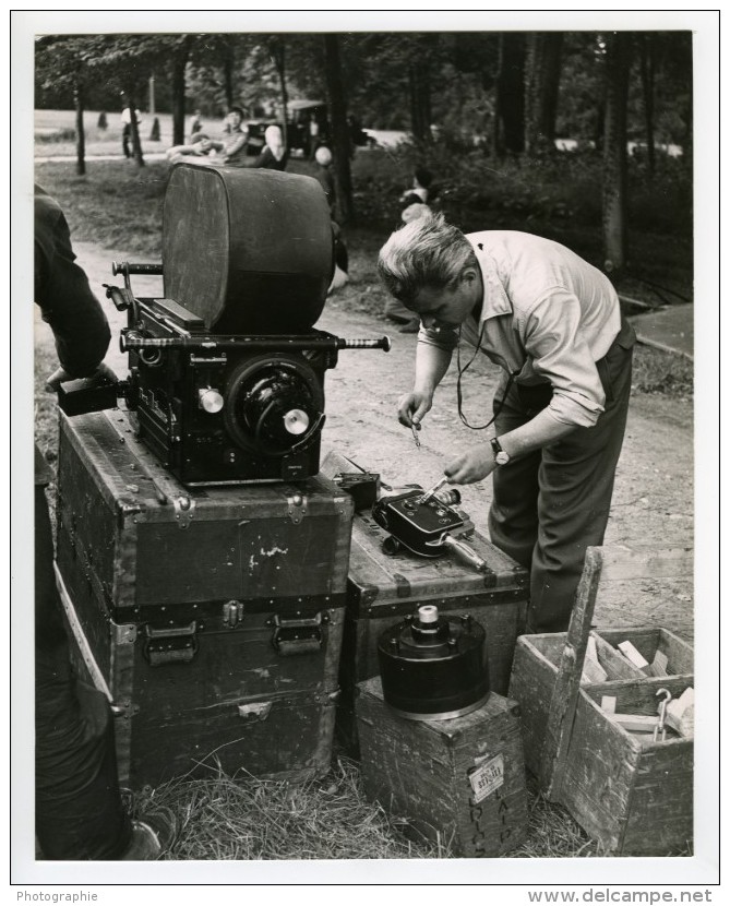 France Photographe Cameraman JP Rossignol Publicite Ancienne Photo 1960' - Other & Unclassified