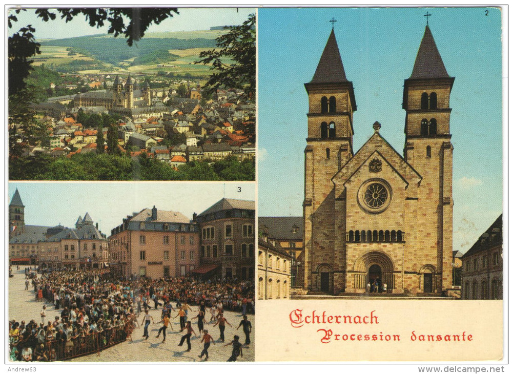 LUSSEMBURGO - LUXEMBOURG - 1979 - 5F Meyer + Flamme Echternach Pour Vos Vacances - Echternach Procession Dansante - M... - Echternach