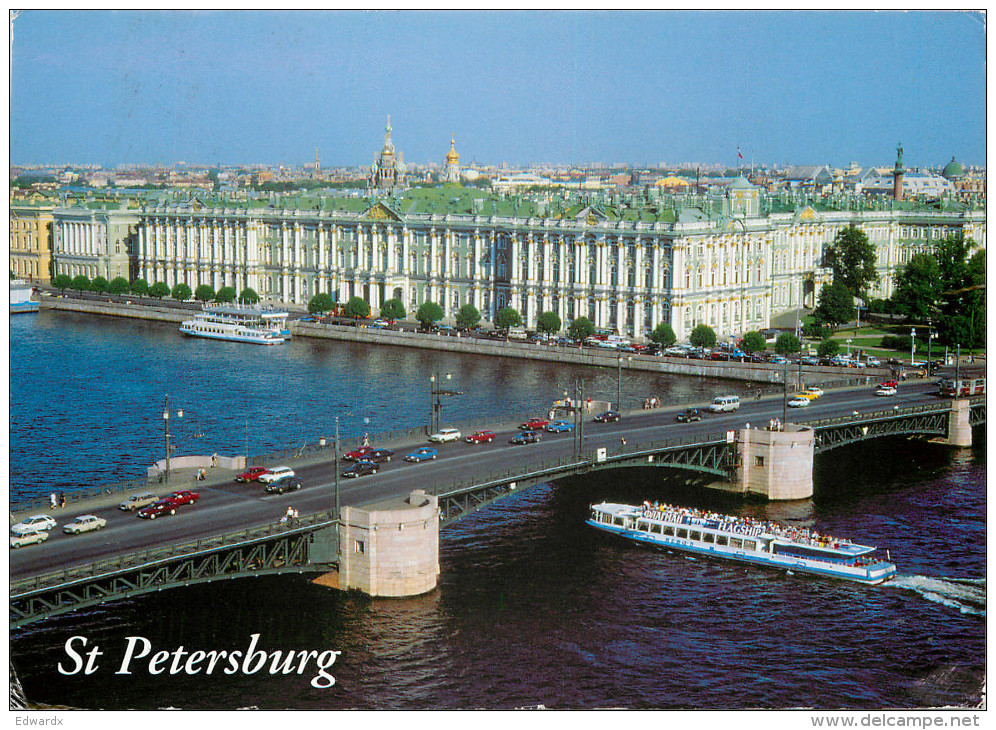 St Petersburg, Russia Postcard Posted 2005 Stamp - Russie