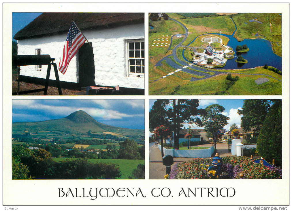 Ballymena, Northern Ireland Postcard Posted 2007 Stamp - Autres & Non Classés