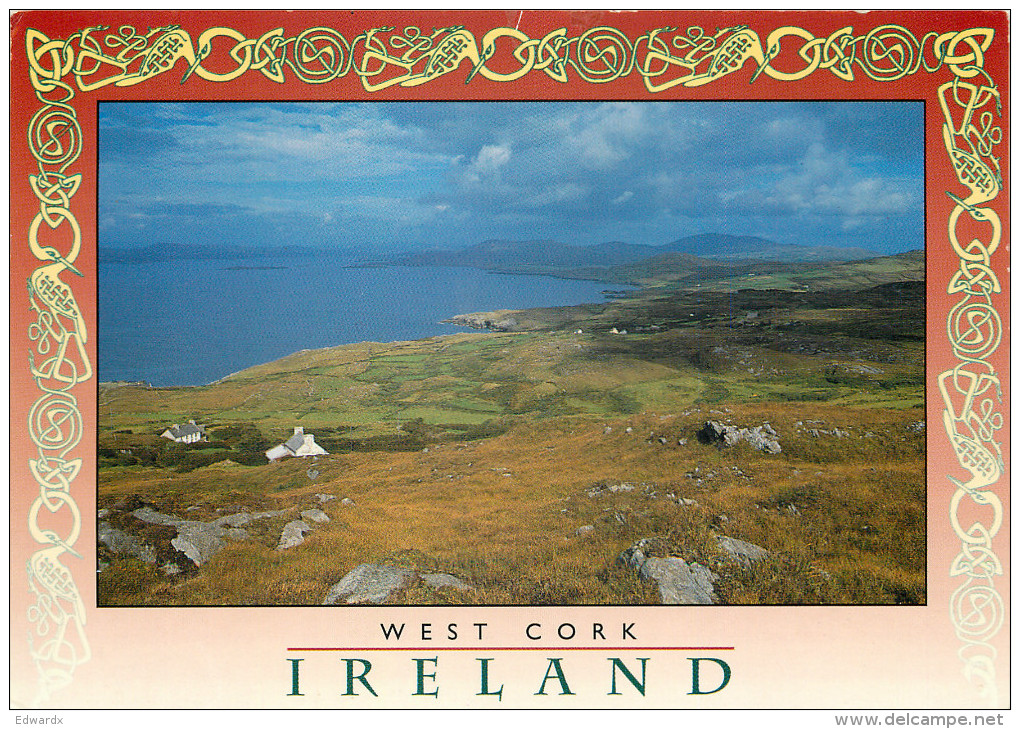 West Cork, Ireland Postcard Posted 1996 Stamp - Cork