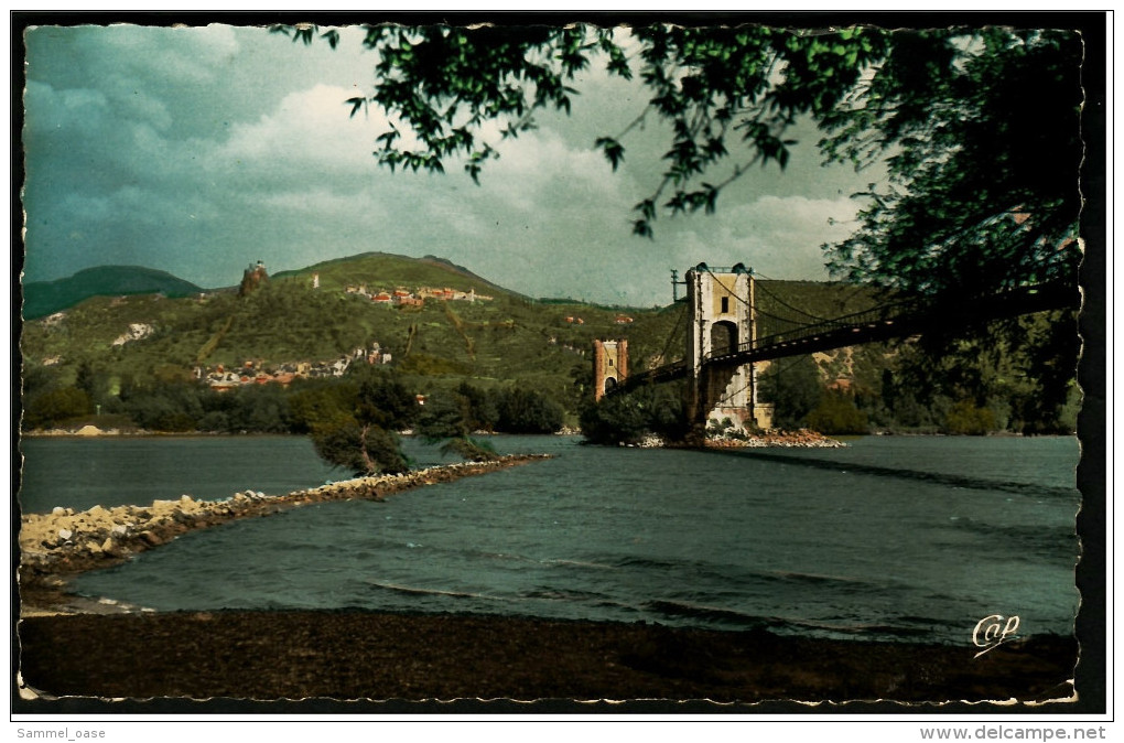 Rochemaure  -  L'Ardeche Pittoresque  -  Le Vieux Pont Et Le Rhone  -  Ansichtskarte Ca. 1967    (6068) - Rochemaure