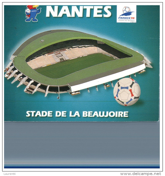 (ORL 789) France - Nantes Stadium - France 98 Football - Stadien