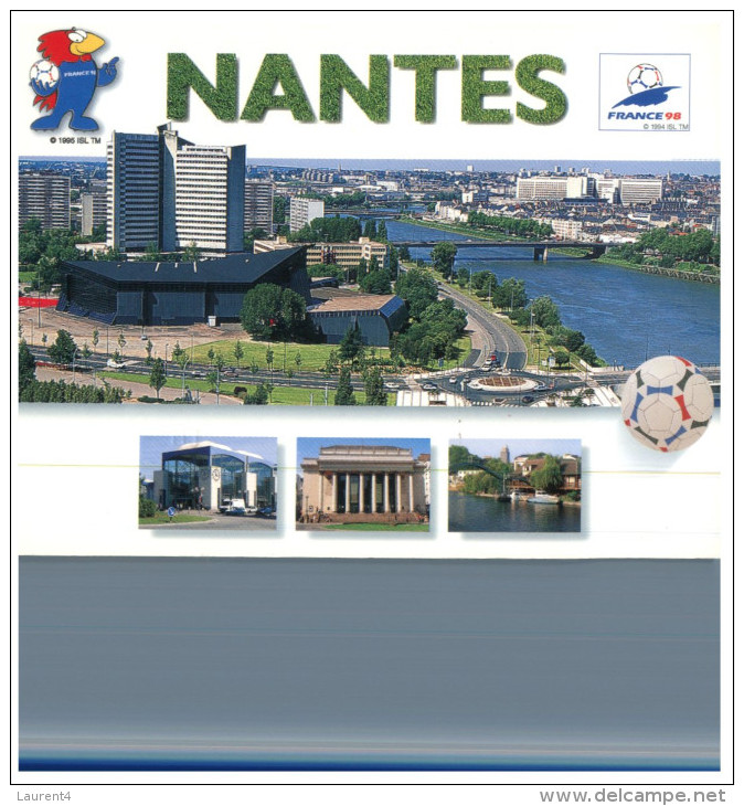 (ORL 789) France - Nantes City Of France 98 Football World Cup - Soccer