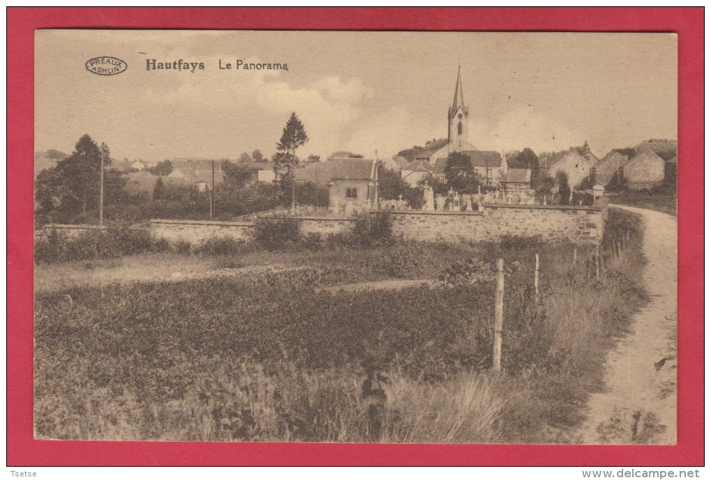 Hautfays - Le Panorama  - 1939 ( Voir Verso ) - Daverdisse