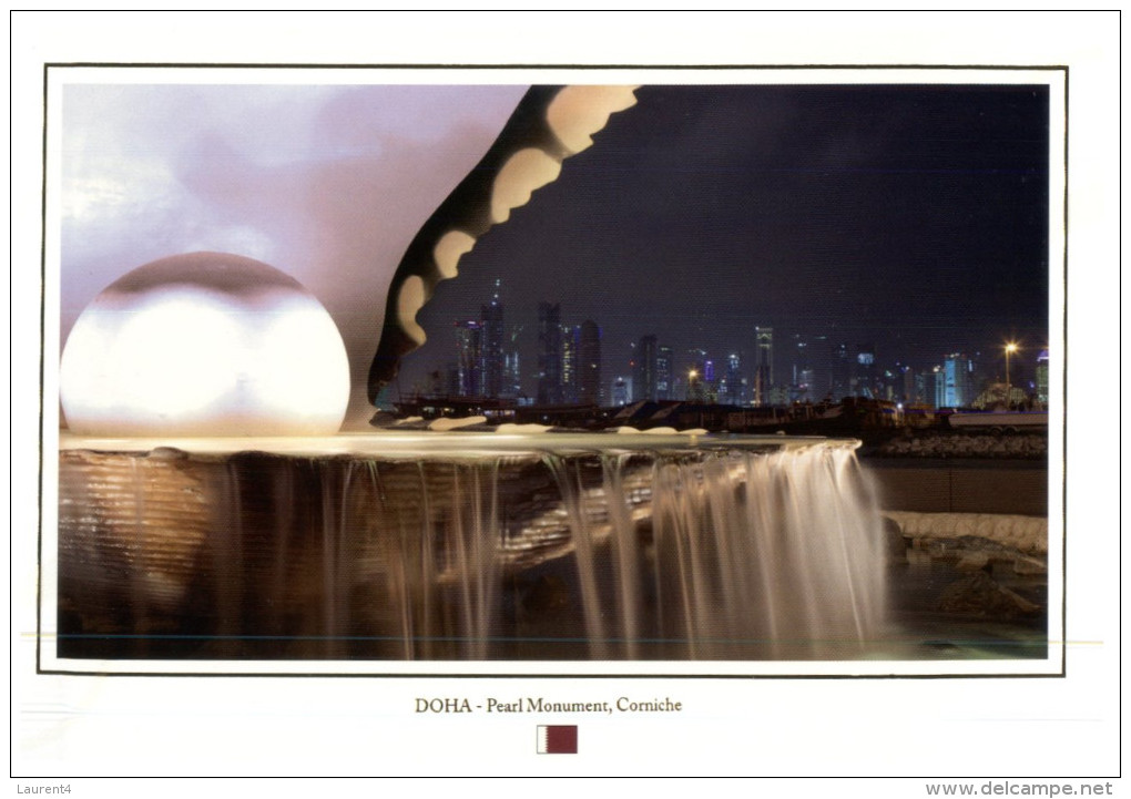 (219) Qatar - Doha Pearl Monument - Qatar