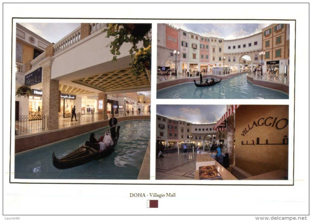 (219) Qatar - Doha Villagio Shopping Mall (with Venitian Gondola Canal Network) - Qatar