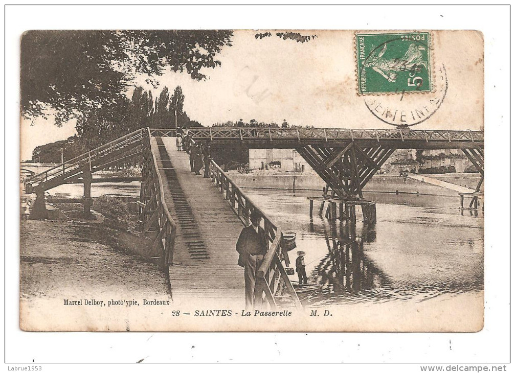 Saintes-La Passerelle--(B.5354) - Saintes