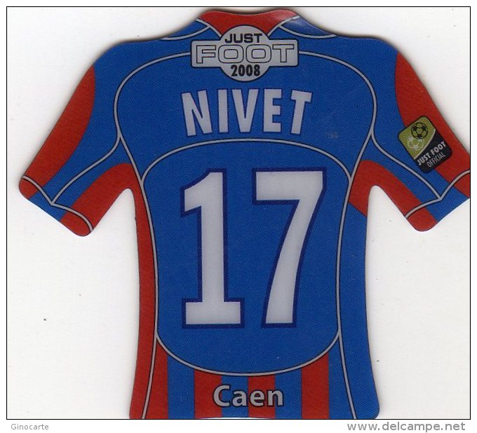 Magnet Magnets Maillot De Football Pitch Caen Nivet 2008 - Sports