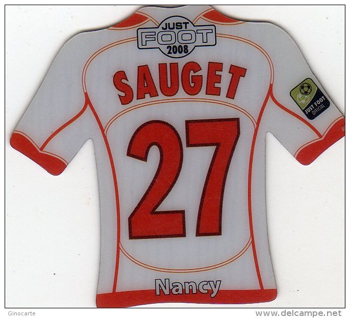 Magnet Magnets Maillot De Football Pitch Nancy Sauget 2008 - Sport