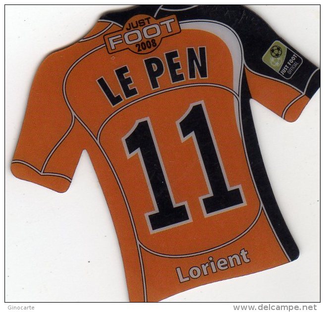 Magnet Magnets Maillot De Football Pitch Lorient Le Pen 2008 - Sports