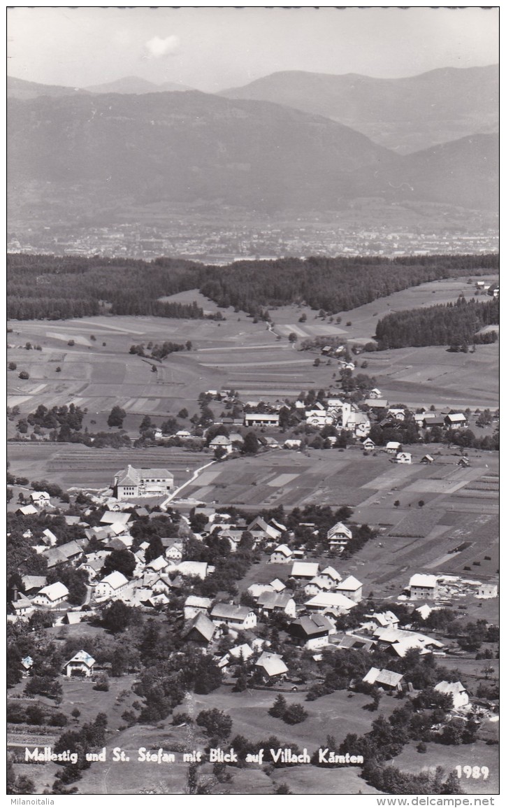 Mallestig Und St. Stefan Mit Blick Auf Villach, Kärnten (1989) * 1956 - Sonstige & Ohne Zuordnung