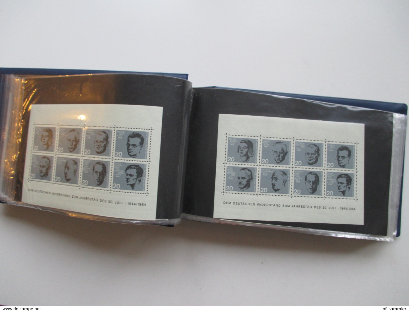 Bund Blocklager 1959 - 1995 ab Block 2 ** / o mit 2x Block 2 ** / 1x o + 34x Block 3 ** Sehr hoher Katalogwert!!!!