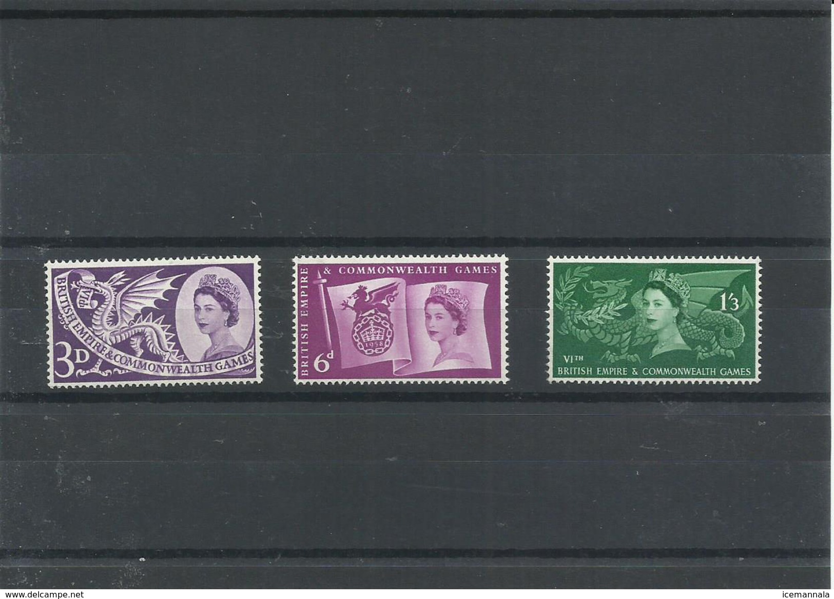 GRAN BRETAÑA YVERT  312/14   MNH  ** - Nuevos