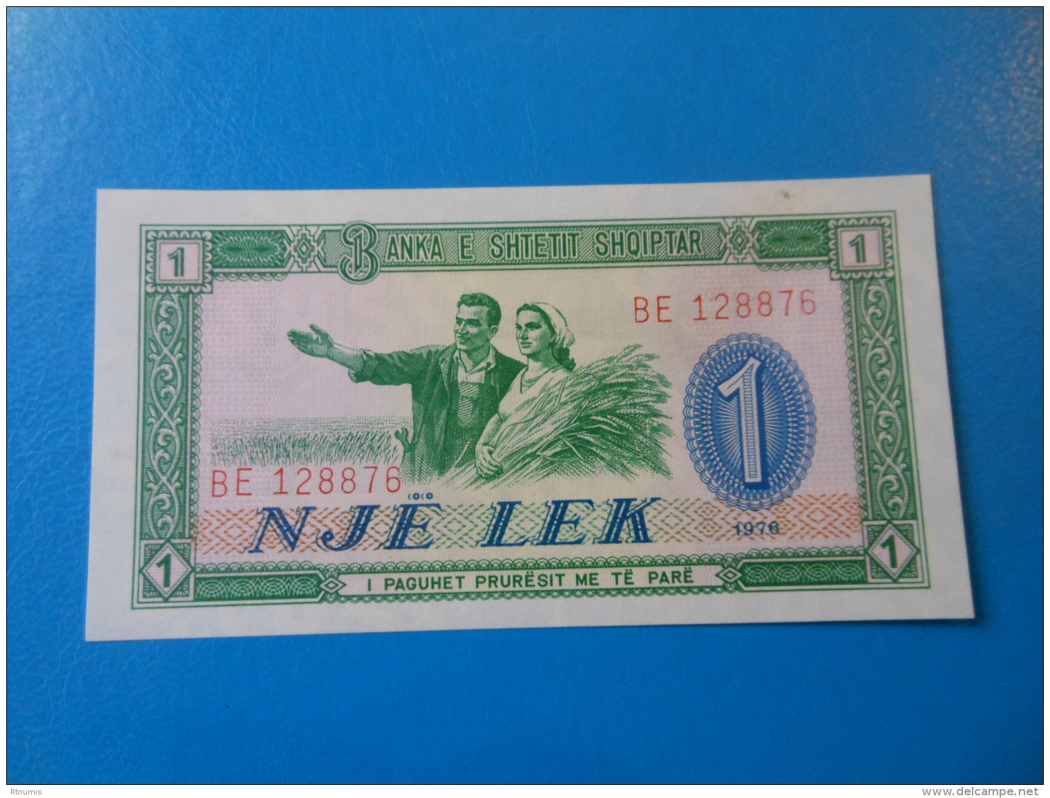 Albanie Albania 1 Lek 1976 P40a UNC - Albanië