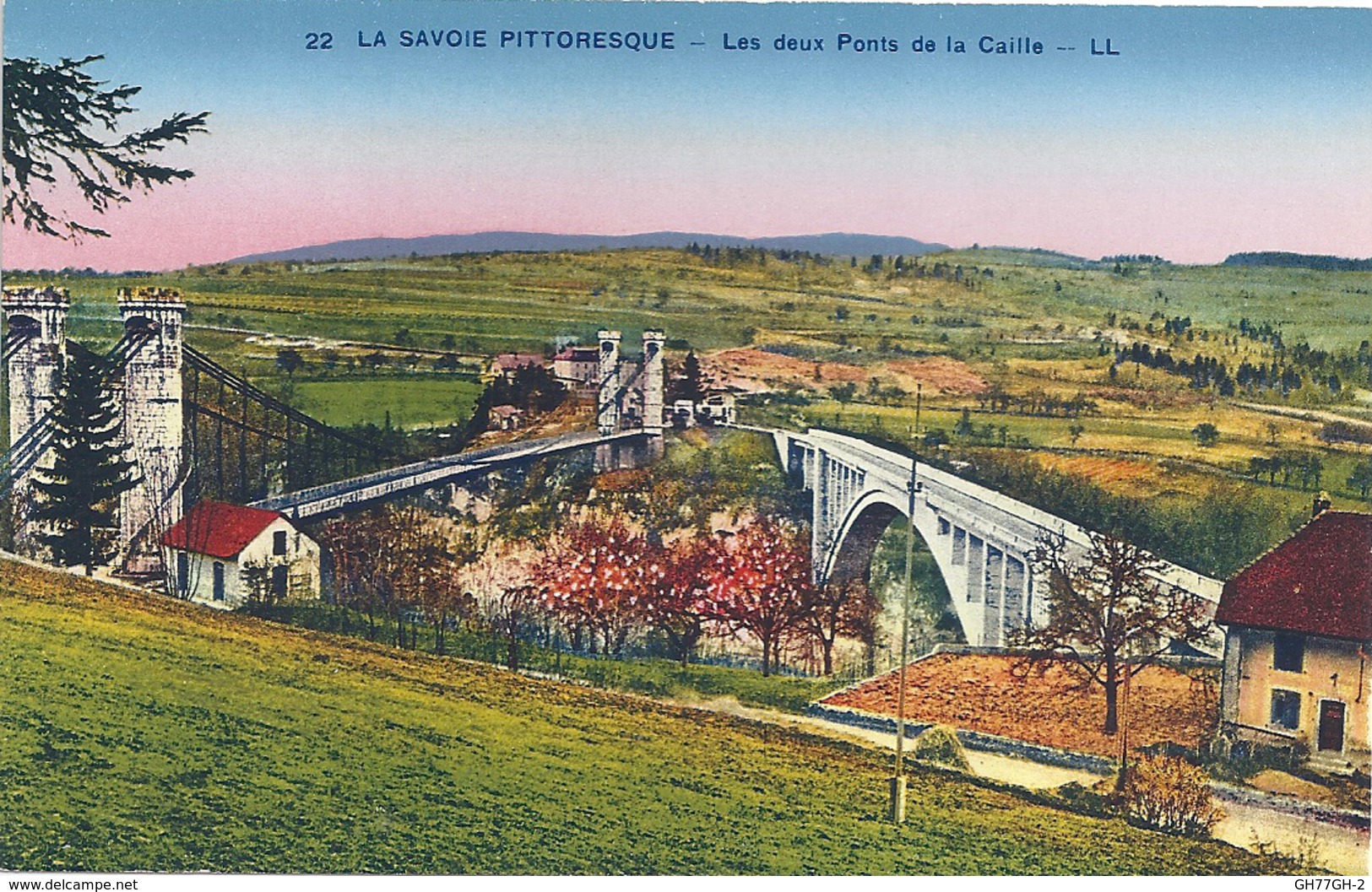 Les Deux Ponts De La Caille "La Savoie Pittoresque" CPA - Autres & Non Classés