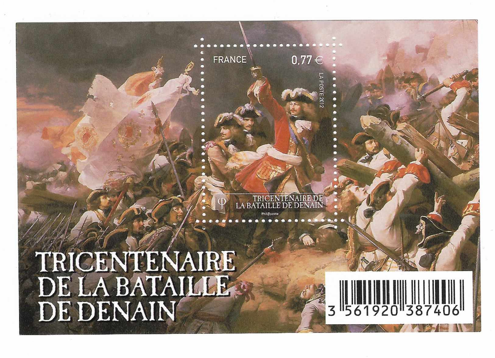 Timbre France Bloc Feuillet N° F 4660 " Tricentenaire De La Bataille De Denain " - Mint/Hinged