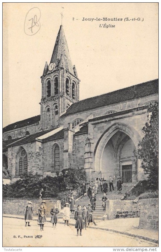 CPA 95 JOUY LE MOUTIER L EGLISE - Jouy Le Moutier