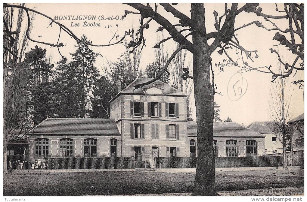 CPA 95 MONTLIGNON LES ECOLES - Montlignon