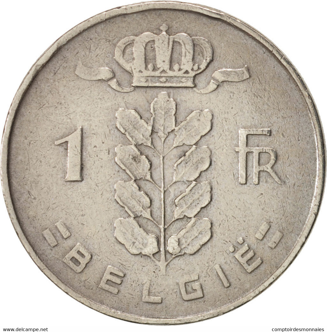 Monnaie, Belgique, Franc, 1950, TTB+, Copper-nickel, KM:143.1 - 1 Franc