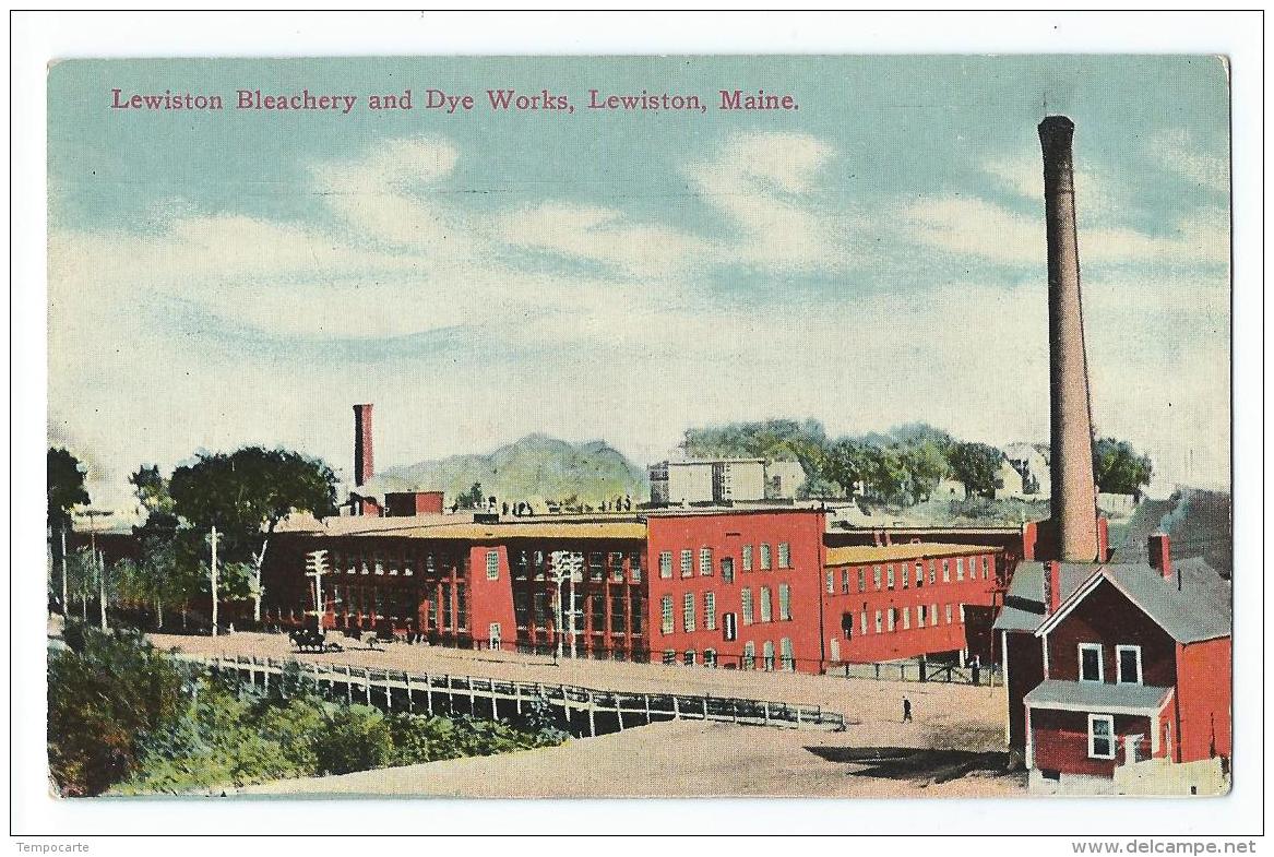 Lewiston - Lewiston Bleachery And Dye Works - Lewiston