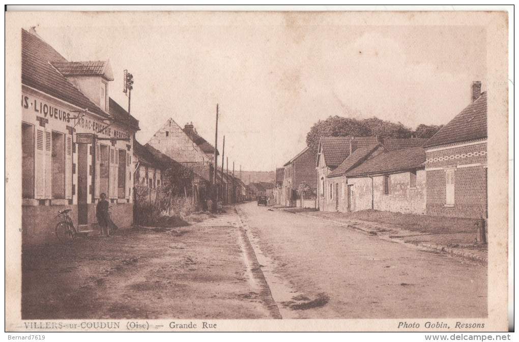 60   Villers  Sur Coudun Grande Rue - Autres & Non Classés