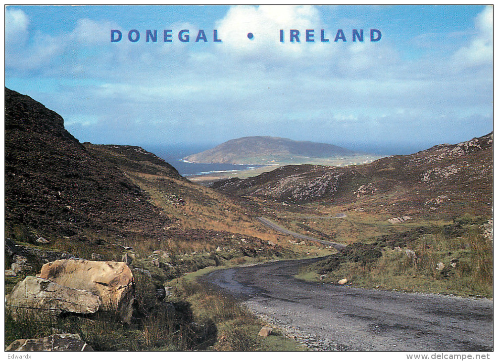 Co Donegal, Ireland Postcard Posted 1994 Stamp - Donegal