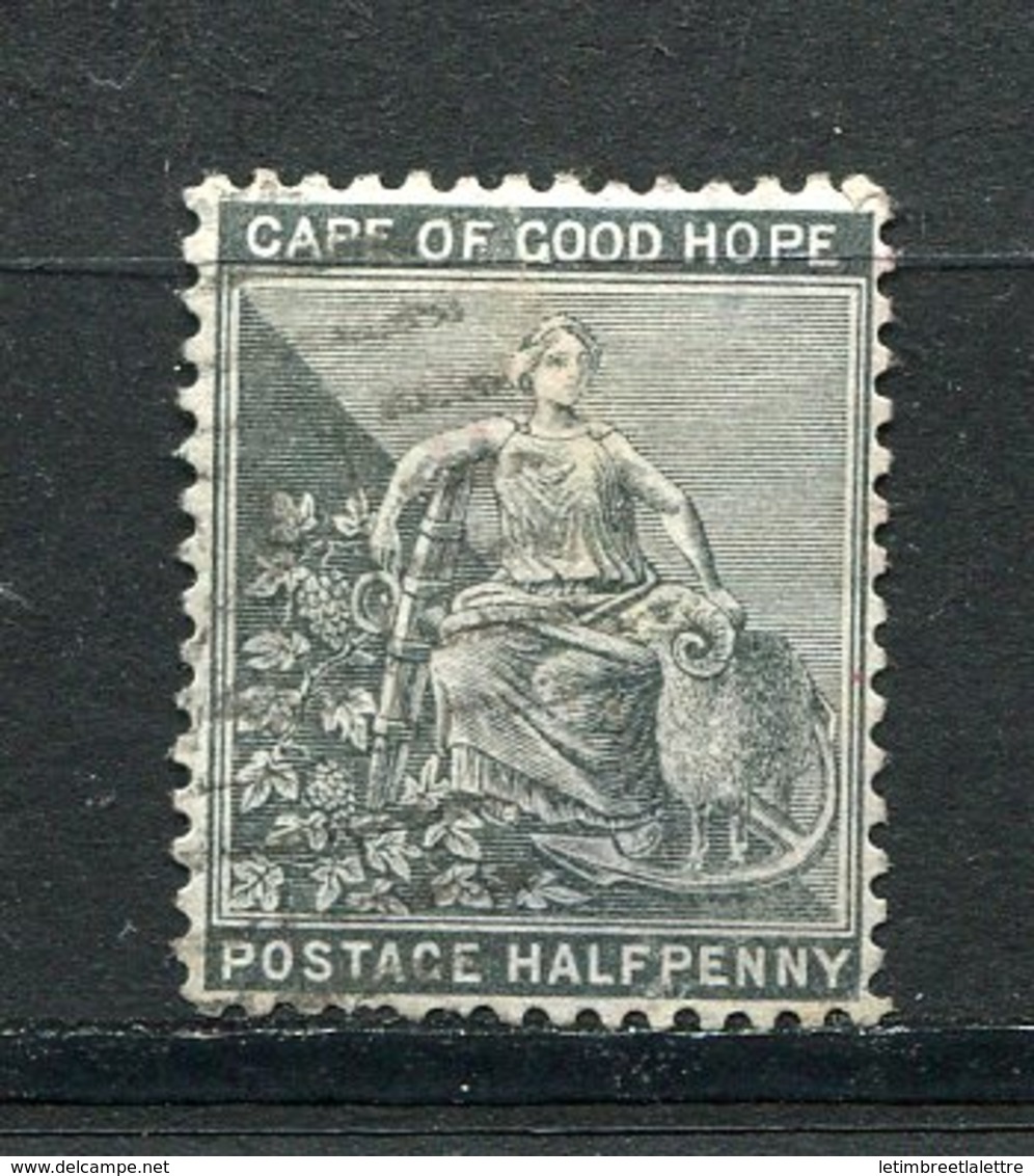 Cap De Bonne Espérance - N° 20A - Oblitéré - Fil. Renversé - Cape Of Good Hope (1853-1904)