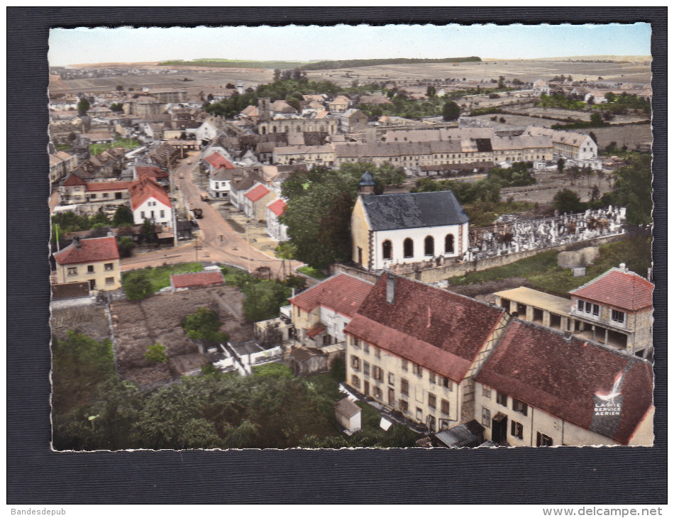 CPSM En Avion Au-dessus De Puttelange Les Farschviller (57) ( Vue Panoramique Aerienne LAPIE 1) - Puttelange