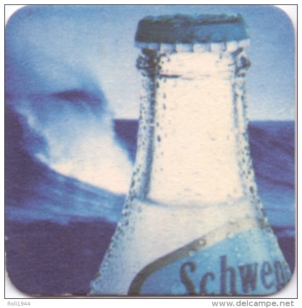 #D128-040 Viltje Schweppes - Sous-bocks