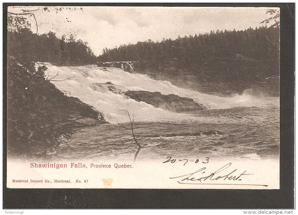 Shawinigan Falls. 1903 - Québec - Les Rivières