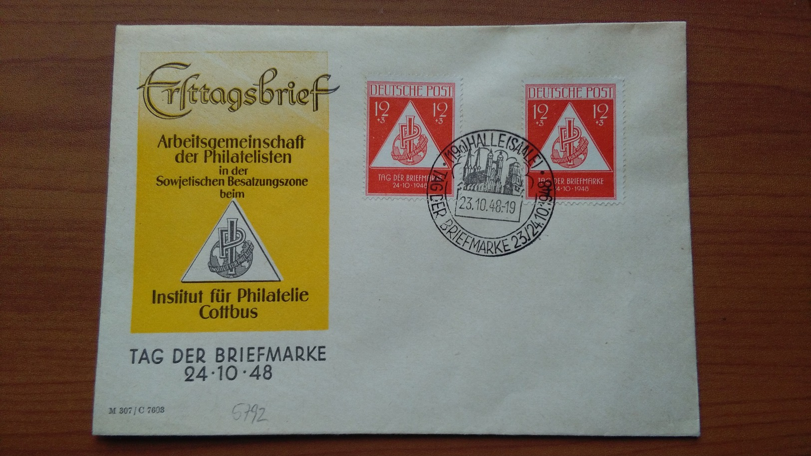 1948 Tag Der Briefmarke - Autres & Non Classés