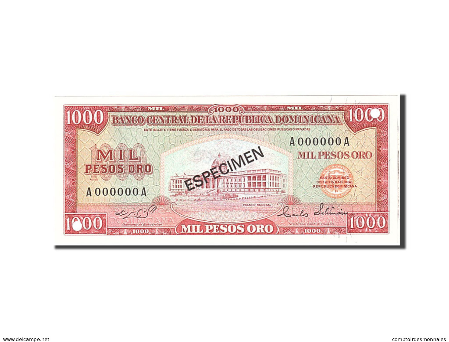 Billet, Dominican Republic, 1000 Pesos Oro, 2002, Undated, KM:173s1, NEUF - Dominicaine