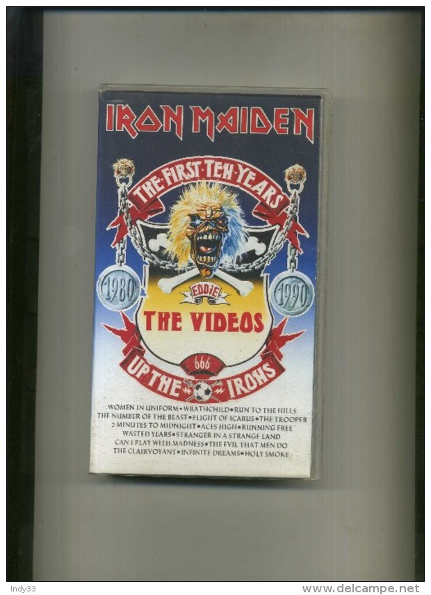 - IRON MAIDEN . THE FIRST TEN YEARS . 1980/90 . - Concert Et Musique
