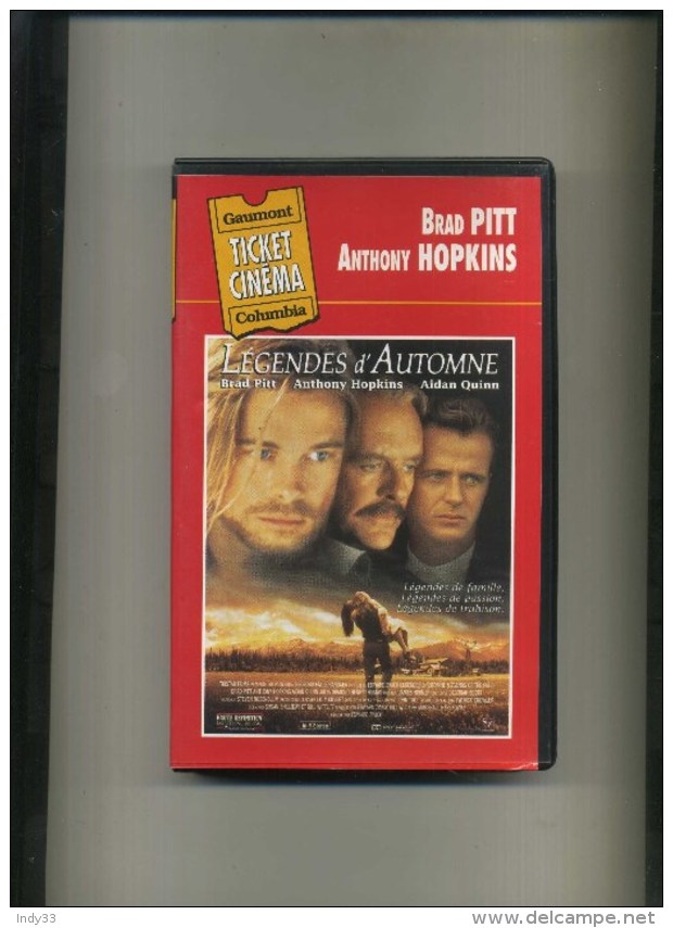 - LEGENDES D'AUTOMNE . FILM DE E. ZWICK 1994 . - Dramma